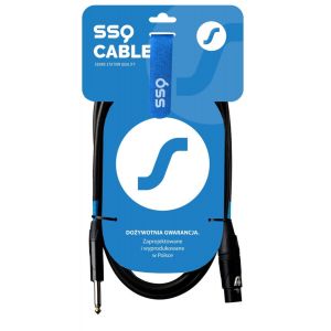 SSQ XZJM2 - kabel Jack MONO - XLR Żeński 2 metrowy