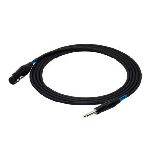 SSQ XZJM2 - kabel Jack MONO - XLR Żeński 2 metrowy