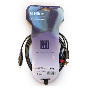 HILEC CL-30/1,5 - Kabel jack / 2 x RCA (1,5m)