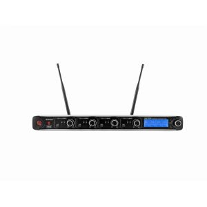 OMNITRONIC UHF-304 4-Channel Wireless Mic System 823-832/863-865MHz - system bezprzewodowy wokalny