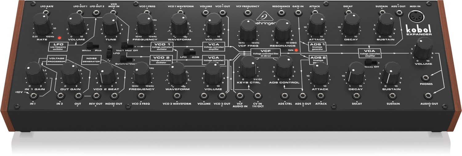 Behringer KOBOL EXPANDER - syntezator analogowy