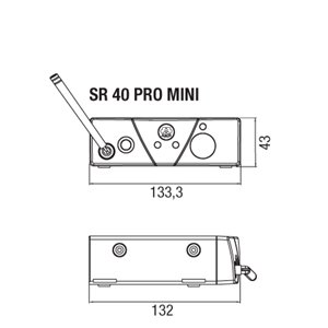 B-Stock AKG WMS 40 MINI Instrumental Set US45B (661.100) - system bezprzewodowy instrumentalny