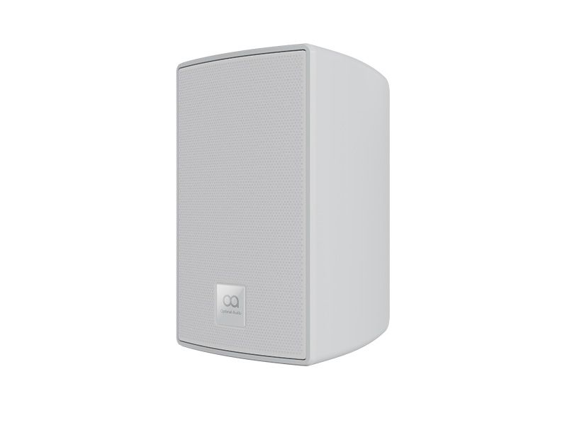 Optimal Audio Cuboid 3TX (white) - Dwudrożny, pełnozakresowy, pasywny głośnik 3"" (biały), wersja z transformato...