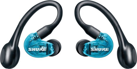 Shure AONIC 215 TW2 - Bezprzewodowe Słuchawki Douszne (BLUE))