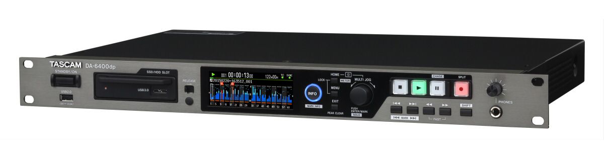 TASCAM DA-6400 - Rejestrator dźwięku 64 śladowy