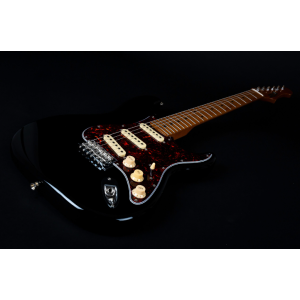JET Guitars JET JS-300 BK SSS - Gitara Elektryczna (Czarna)