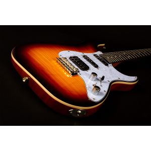 JET Guitars JET JS 600 BS HSS - Gitara Elektryczna (Brown Sunburst)