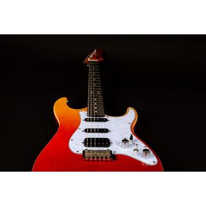 JET Guitars JET JS 600 TRS HSS - Gitara Elektryczna (Transparent Red)