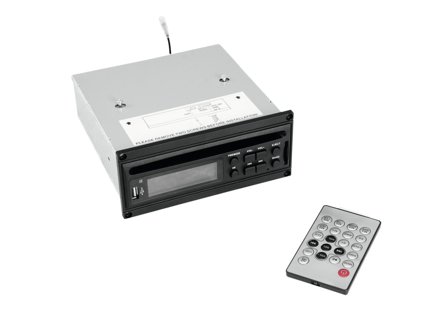 OMNITRONIC MOM-10BT4 - CD Player z USB & SD