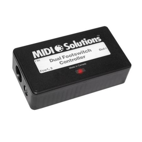 MIDI Solutions- Dual Footswitch Controller