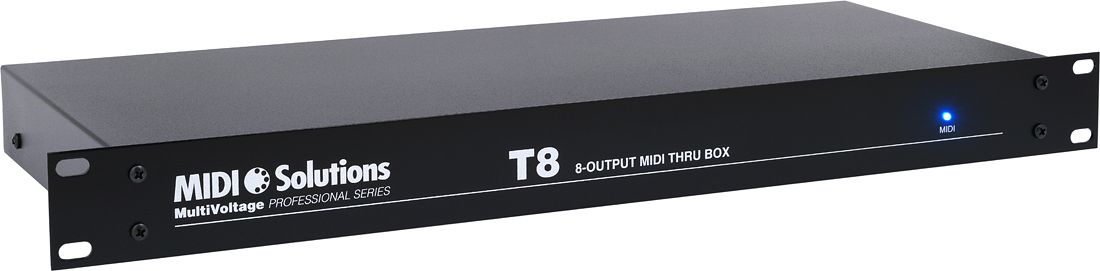 MIDI Solutions T8-output MIDI Thru Box - Rozdzielacz MIDI