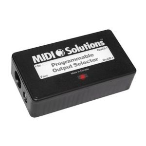 MIDI Solutions- Programmable Output Selector - Programowany selektor wyjść