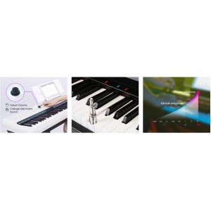 THE ONE Smart Keyboard PRO (WHITE) - Pianino Cyfrowe