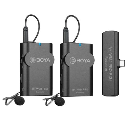 BOYA BY-WM4 PRO-K6 - Zestaw bezprzewodowy dla kamer