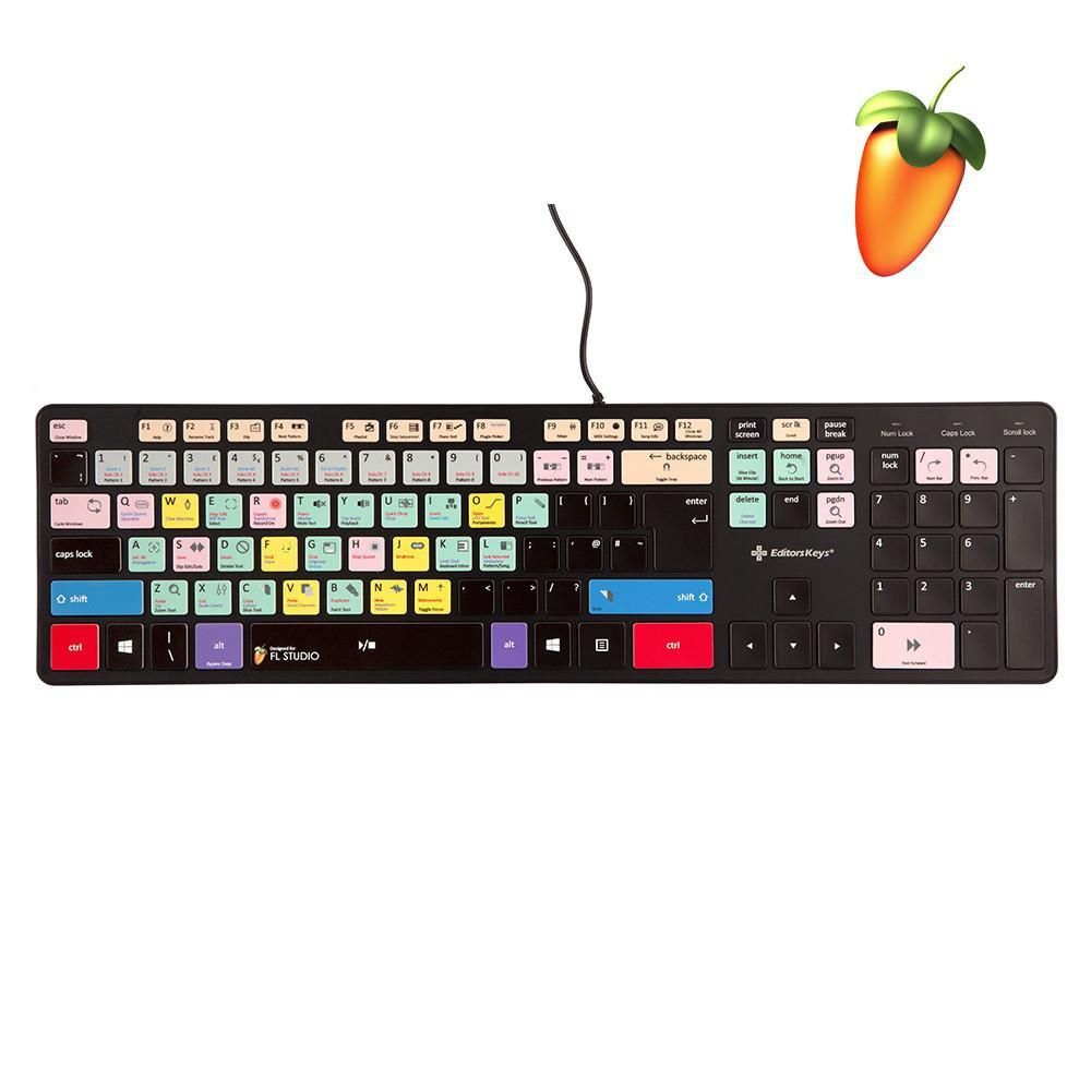 EditorsKeys - FL STUDIO Keyboard MAC/WIN (Slimline)