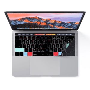 EditorsKeys - Adobe Audition Keyboard Covers (for MacBook Pro 2016-2019)