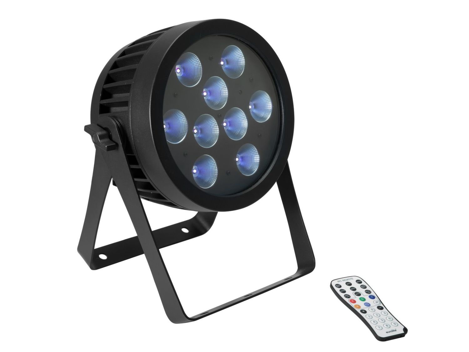 EUROLITE LED IP PAR 9 UV Spot - Reflektor LED PAR UV