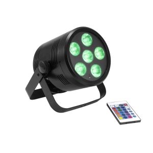 EUROLITE AKKU PAR 6 QCL - Akumulatorowy Reflektor PAR LED