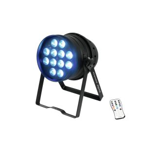 EUROLITE LED PAR-64 HCL 12x10W Floor bk - Reflektor LED PAR