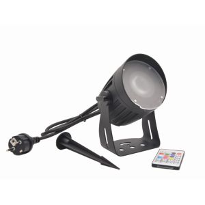 EUROLITE LED Outdoor Spot 15W RGBW with Stake - Reflektor LED PAR