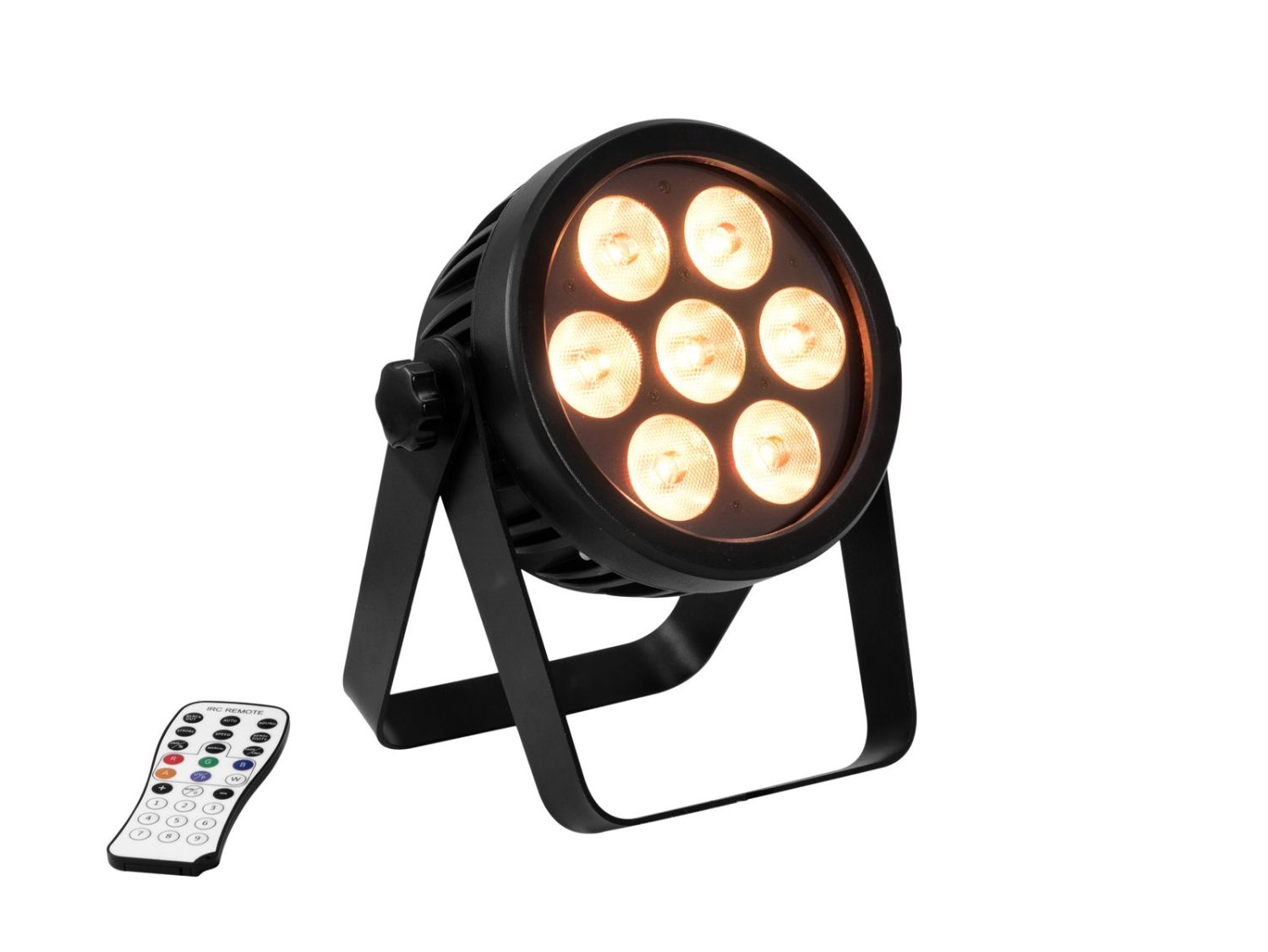 EUROLITE LED 7C-7 Silent Slim Spot - Reflektor LED PAR