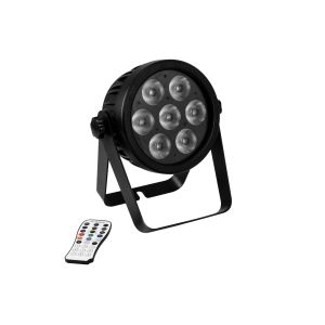 EUROLITE LED 7C-7 Silent Slim Spot - Reflektor LED PAR