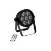 EUROLITE LED 7C-7 Silent Slim Spot - Reflektor LED PAR