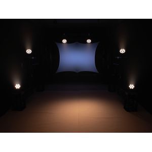 EUROLITE LED 7C-7 Silent Slim Spot - Reflektor LED PAR