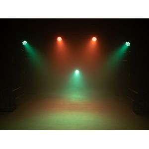 EUROLITE LED 4C-7 Silent Slim Spot - Reflektor LED PAR