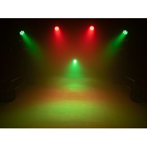 EUROLITE LED 4C-7 Silent Slim Spot - Reflektor LED PAR