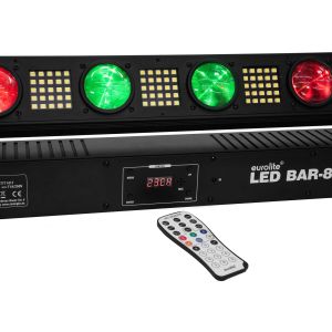 EUROLITE LED BAR-8 Swing QCL bar - Belka LED PAR