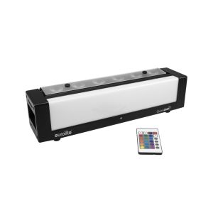 EUROLITE AKKU Bar-6 Glow QCL Flex QuickDMX - Belka LED BAR