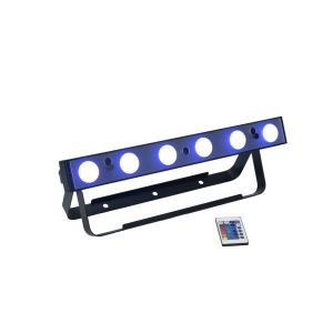 EUROLITE AKKU Bar-6 QCL - Belka LED BAR