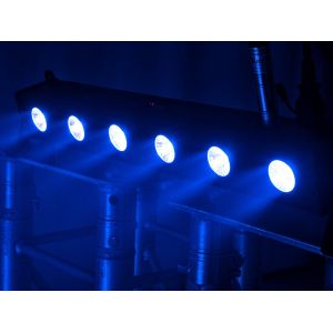 EUROLITE LED BAR-6 QCL RGB+UV Bar - Belka LED BAR