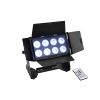 EUROLITE Multiflood IP 8x10W RGBW Wash CRMX - Naświetlacz LED