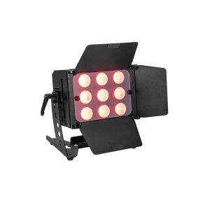 EUROLITE LED CLS-9 QCL RGB/WW 9x7W - Naświetlacz LED