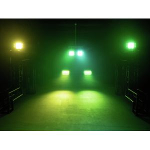 EUROLITE LED CLS-9 QCL RGB/WW 9x7W - Naświetlacz LED