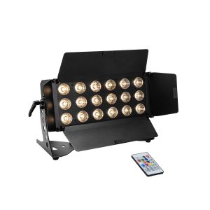 EUROLITE LED CLS-18 QCL RGB/WW 18x7W - Naświetlacz LED