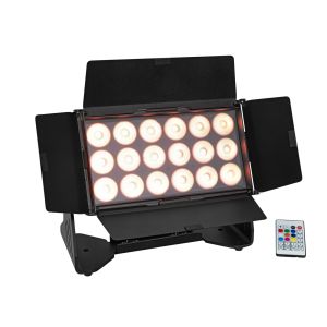 EUROLITE AKKU Multiflood IP 18x10W RGBW Wash CRMX - Naświetlacz LED