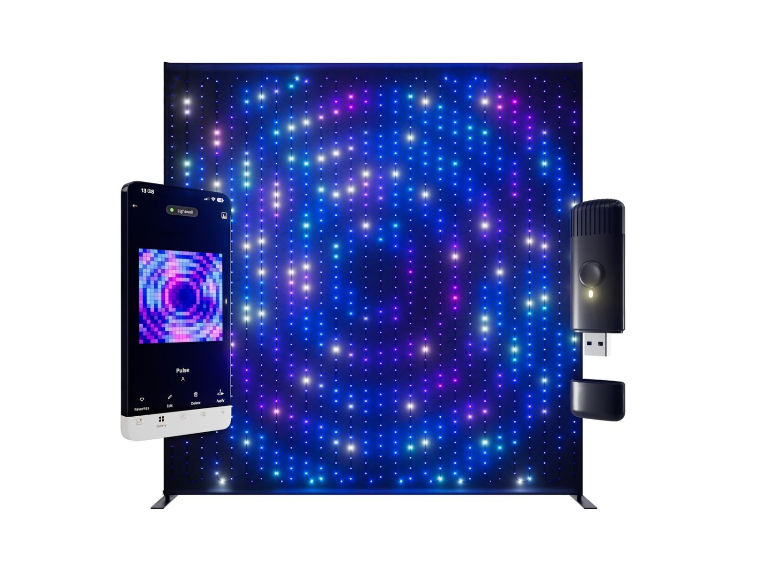 TWINKLY Lightwall - kurtyna LED (2,6 x 2,7 m)