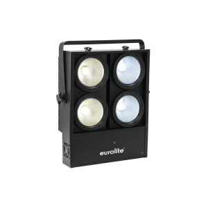 EUROLITE Zestaw 2x Audience Blinder 4x100W LED COB CW/WW + Skrzynia Transportowa