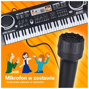 MQ 6106 KEYBOARD organy z mikrofonem dla dzieci