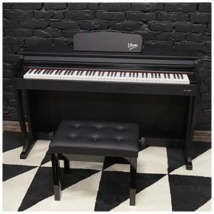 V-TONE BL-8808 BK pianino cyfrowe do nauki USB MIDI czarne