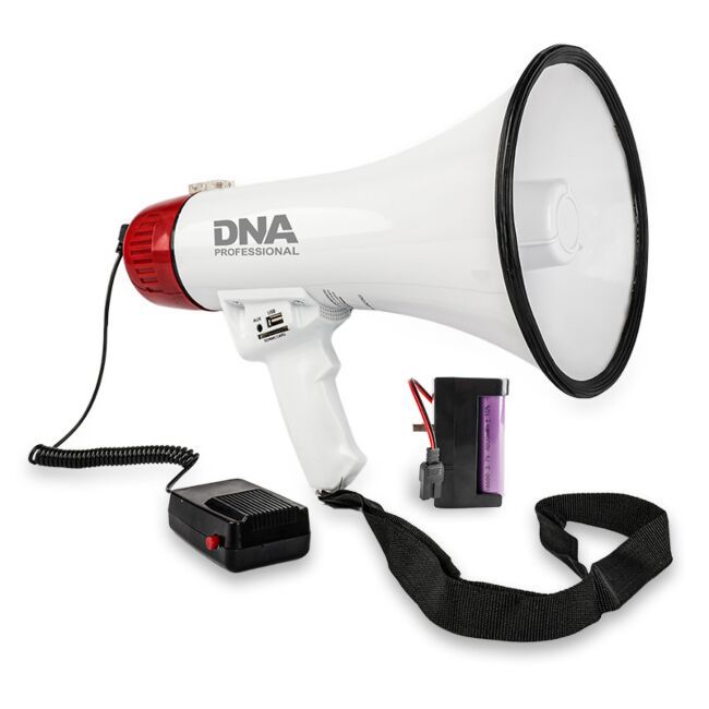 DNA MEGA1 megafon wzmacniacz głosu syrena USB BT