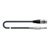 QUIK LOK MX777-3 - kabel XLR Female Jack Mono (3m)