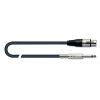 QUIK LOK MX777-5 - kabel  XLR Female Jack Mono (5m)