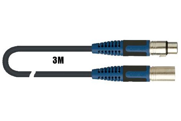 QUIK LOK RKSM-340-3 - kabel xlr (3m)