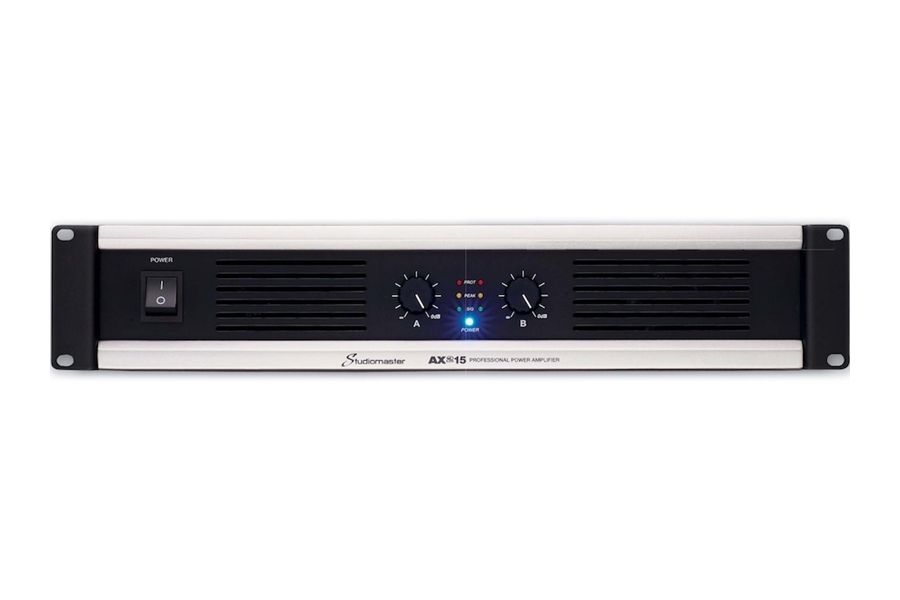 STUDIOMASTER AX215 2x450W/4ohm 2U Power Amplifier - Końcówka Mocy