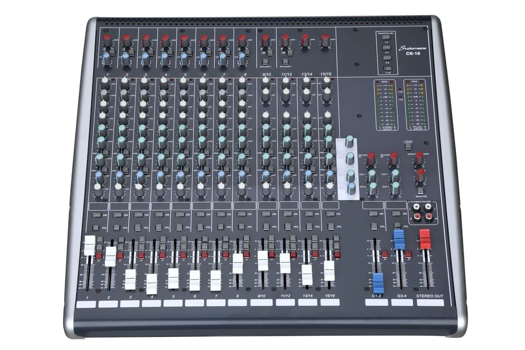 STUDIOMASTER C6-16 16 Channel Mixer - Mikser analogowy