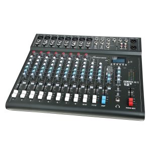 STUDIOMASTER CLUB XS12 8 MIC 2 ST Channels INC DSP  USB/MP3 PLAYER(FOOTSWITCH) - Mikser analogowy